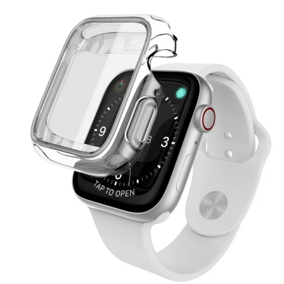 Raptic - Edge 360x Bumper for Apple Watch 42mm - Clear - Picture 1 of 7